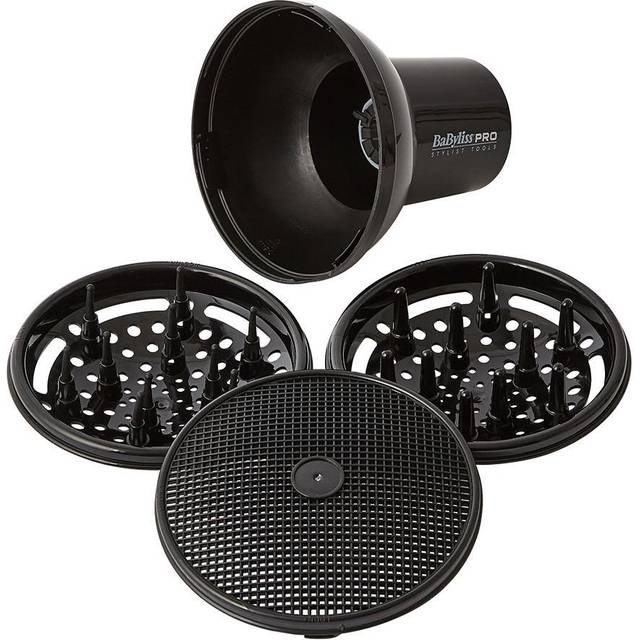 BaByliss PRO 3 In 1 Universal Diffuser - Black