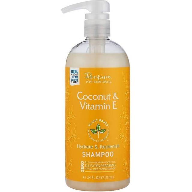 Renpure, Coconut & Vitamin E Shampoo, 24 fl oz (710 ml)
