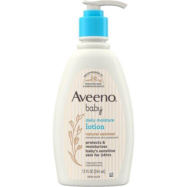 Aveeno Baby Daily Moisture Lotion Fragrance Free 12 fl oz