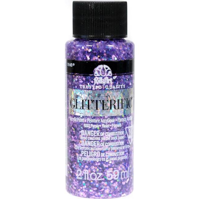 Purple FolkArt Glitterific 2oz