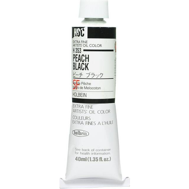 Holbein : Extra Fine Artists' Oil Colour : 40ml : Peach Black