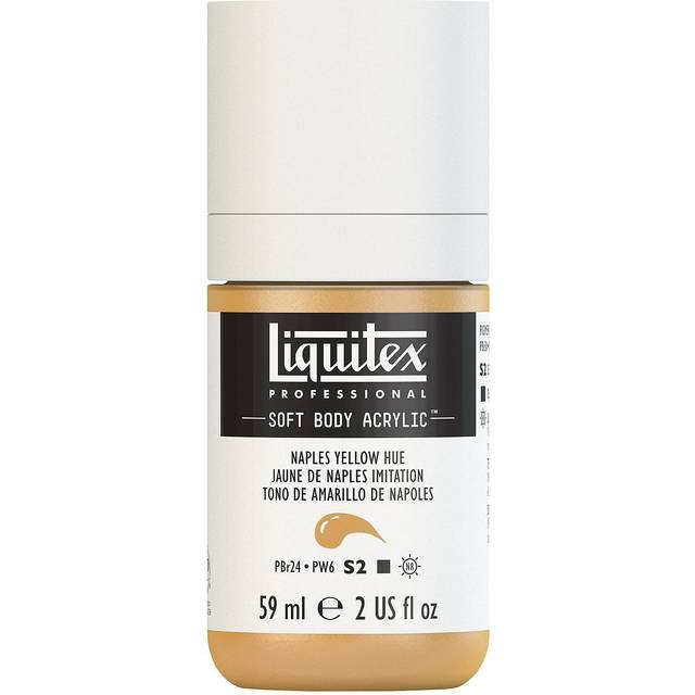 Liquitex Professional Soft Body Acrylic 59ml Naples Yellow Hue