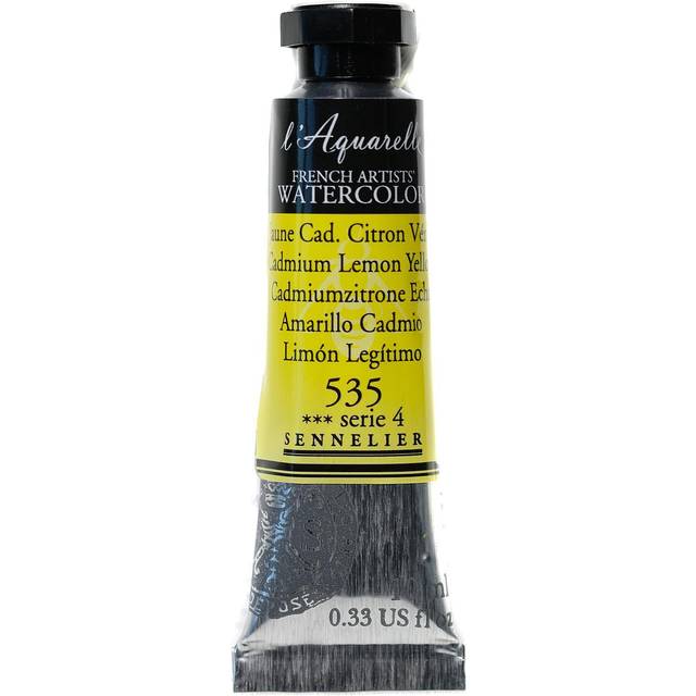 Sennelier l'Aquarelle Watercolour 10ml Cadmium Lemon Yellow