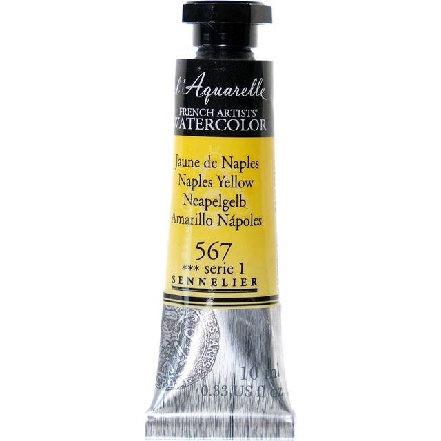 Sennelier : Watercolour Paint : 10ml : Naples Yellow