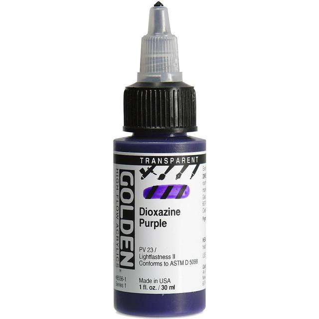 Golden High Flow 30ml Transparent Dioxazine Purple