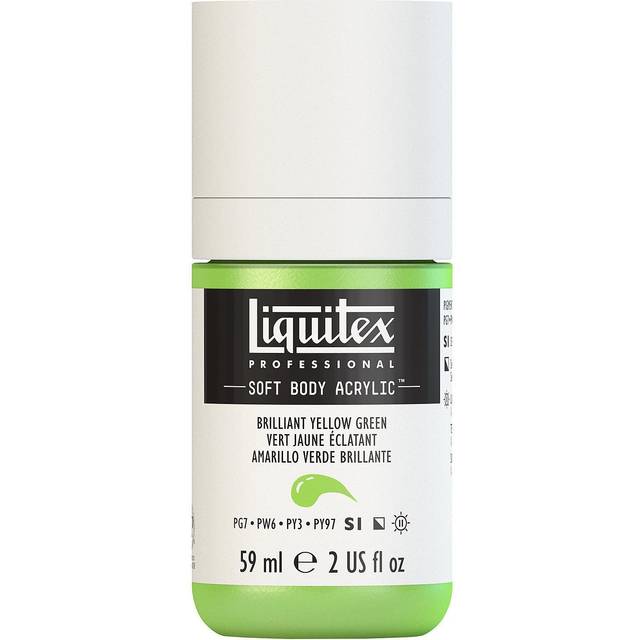 Liquitex Professional Soft Body Acrylic 59ml Brilliant Yellow Green