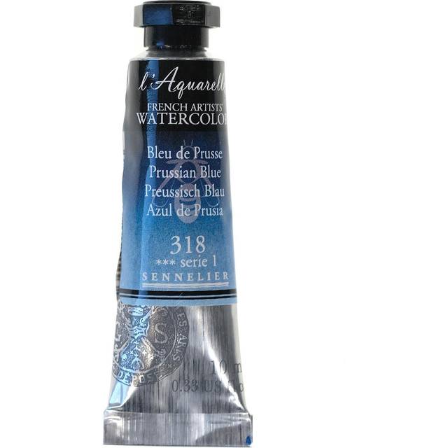 Sennelier : Watercolour Paint : 10ml : Prussian Blue