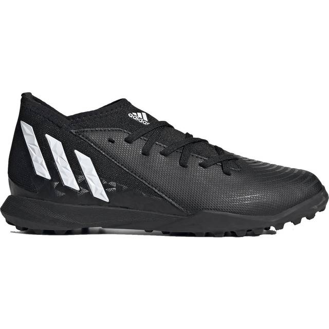 adidas Predator Edge.3 Turf Soccer Shoe, Core Black/White/Vivid Red, 4 US Unisex Big Kid