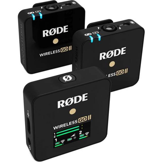 Rode Wireless GO II Compact Dual Channel Wireless Microphone System