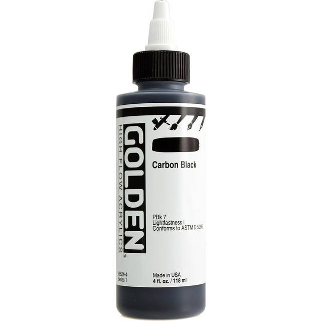 Golden High Flow 119ml Carbon Black