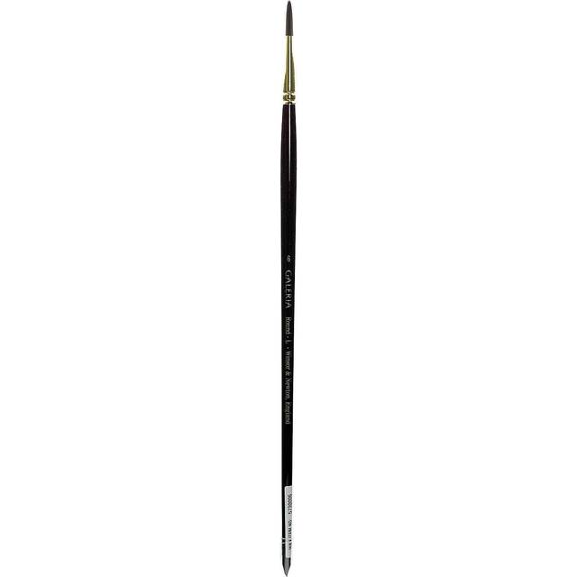 Winsor and Newton Galeria Round Long Handle Brush - No. 6