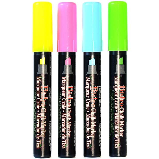 BISTRO CHALK MARKERS CHISEL TIP 4
