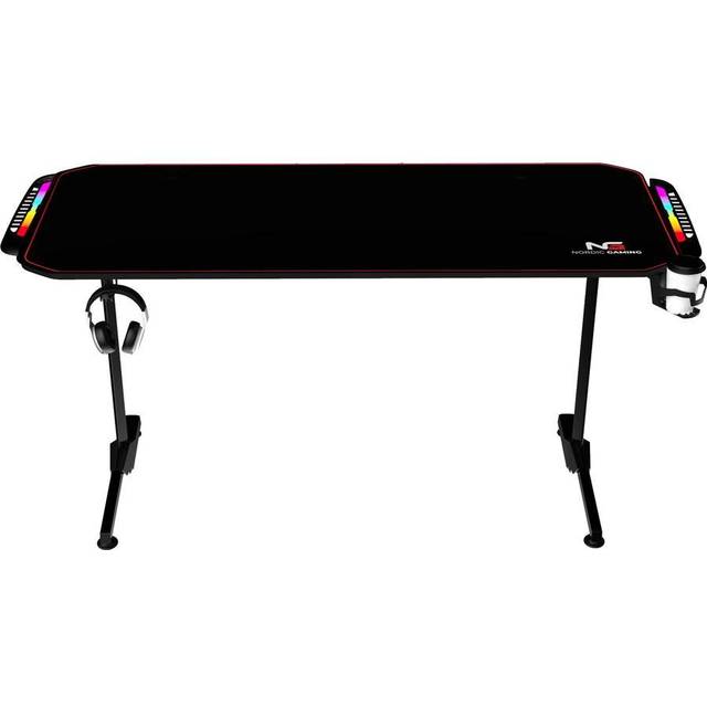 Nordic Gaming Victory V2 Desk - Black, 660x1440x750mm