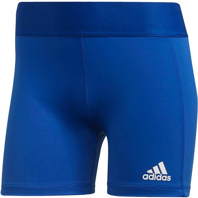 adidas Women's Tech Fit 4"  Spandex Short-royal-l