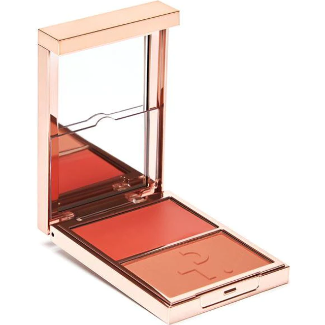 Major Headlines Double-Take Crème & Powder Blush Duo - Do We Know Her? (Neutral Peach)