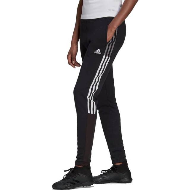 adidas Tiro 21 Sweat Pant Damen Sport-Hose nachhaltige Jogginghose GM7334 Schwarz/Weiß