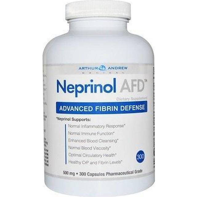 Arthur Andrew Medical  Neprinol AFD®  Advanced Fibrin Defense  300 Capsules