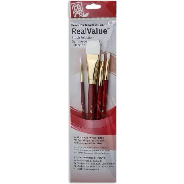 Princeton RealValue Paintbrush  Red