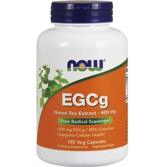 NOW Foods  EGCg  Green Tea Extract  400 mg  180 Veg Capsules