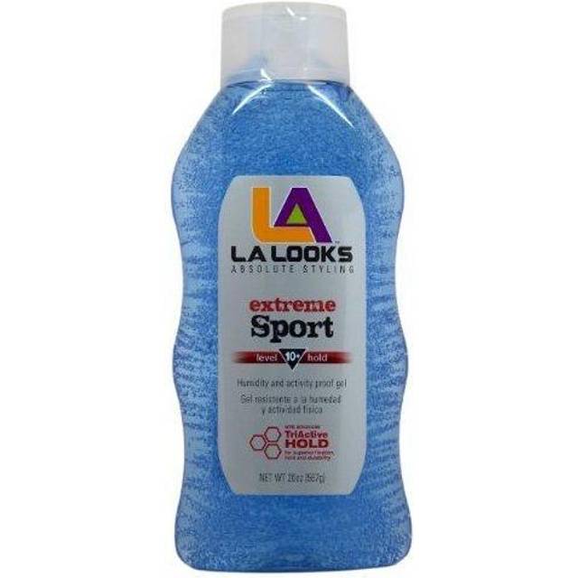 La Looks Gel #10 Extreme Sport Tri-Active Hold 20 Ounce, Blue