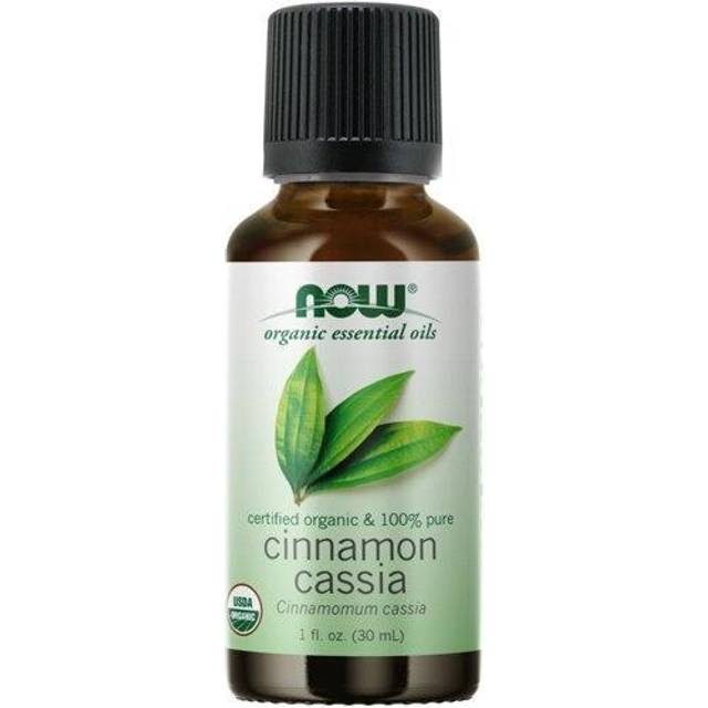 NOW Organic Essential Oils Cinnamon Cassia 1 oz