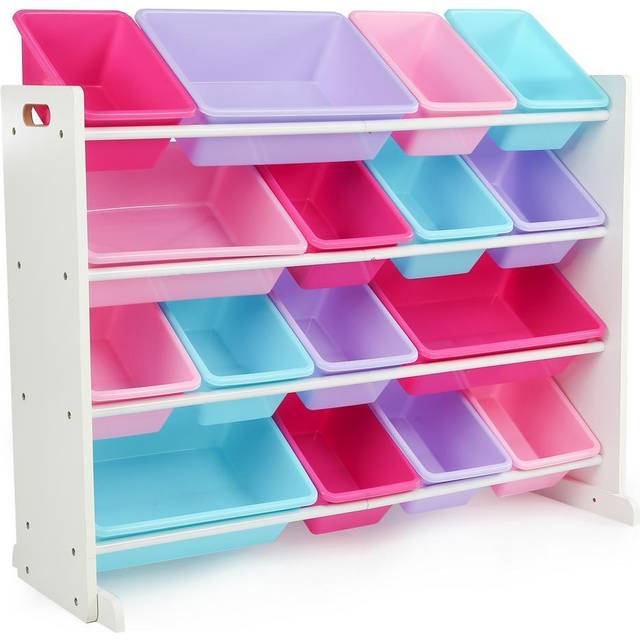 Humble Crew Extra-Large Toy Organizer  16 Storage Bins  Universal  Nat