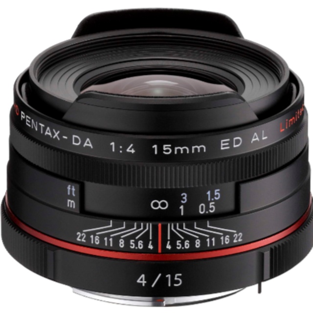 Pentax 15mm F4 ED AL Limited Black HD DA | ✅ 5 years warranty
