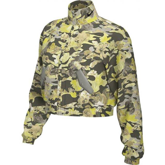 Nike, Jacka, Dam, L, Polyester, Vävd jacka med blommigt tryck - multicolor (L)