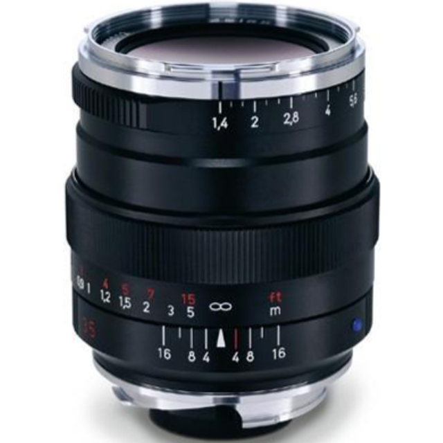 Zeiss Distagon 35mm f/1.4 ZM Leica M silver