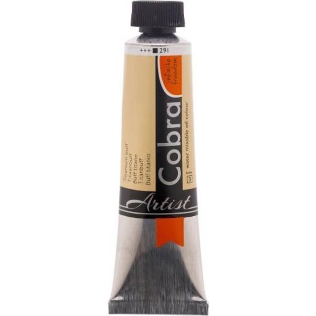 Cobra Artist Watermixable Oil Colour 40ml Titanium Buff 291