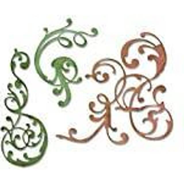 Sizzix Thinlits Dies By Tim Holtz 3/Pkg-Adorned