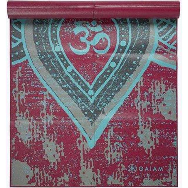 Gaiam Yoga Mat Folding Travel Fitness & Exercise Mat | Foldable Yoga Mat for All Types of Yoga, Pilates & Floor Workouts, Be Free, 2mm