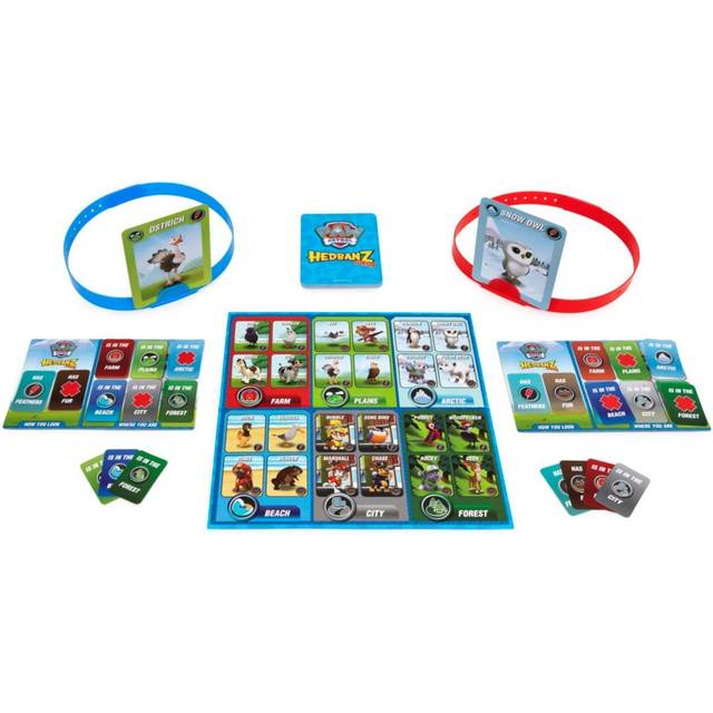 Spin Master Games  Hedbanz Junior PAW Patrol  Picture Guessing Board Game  PAW Patrol Toys  Kids Games  Christmas Gifts for Kids  for Ages 5+