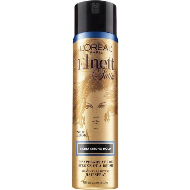 L Or aL eLnett Satin Extra Strong hoLd Hair Spray 2.1 Oz