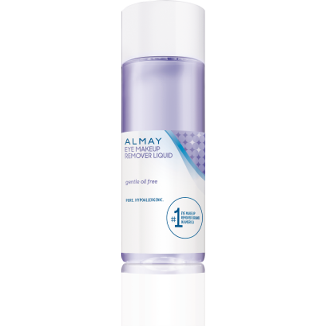 Almay Oil-Free Gentle Eye Makeup Remover Liquid, 4 ounces (Pack of 4)