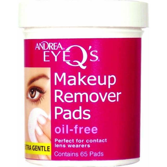 Andrea - Eye Q's Makeup Remover Pads Oil Free - 65 pcs