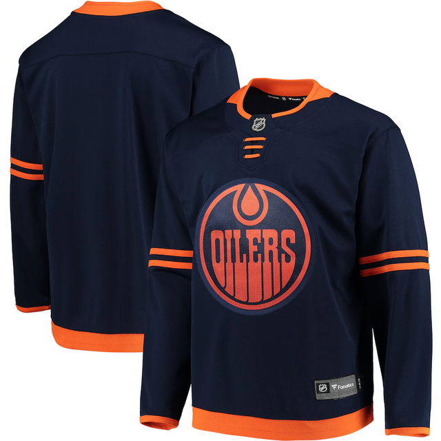Edmonton Oilers Fanatics Alternate Breakaway Jersey - Mens