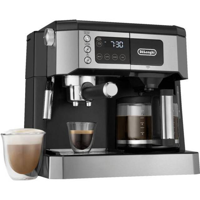 Digital All-in-one Combination Coffee And Espresso Machine - Black And Stainless Steel