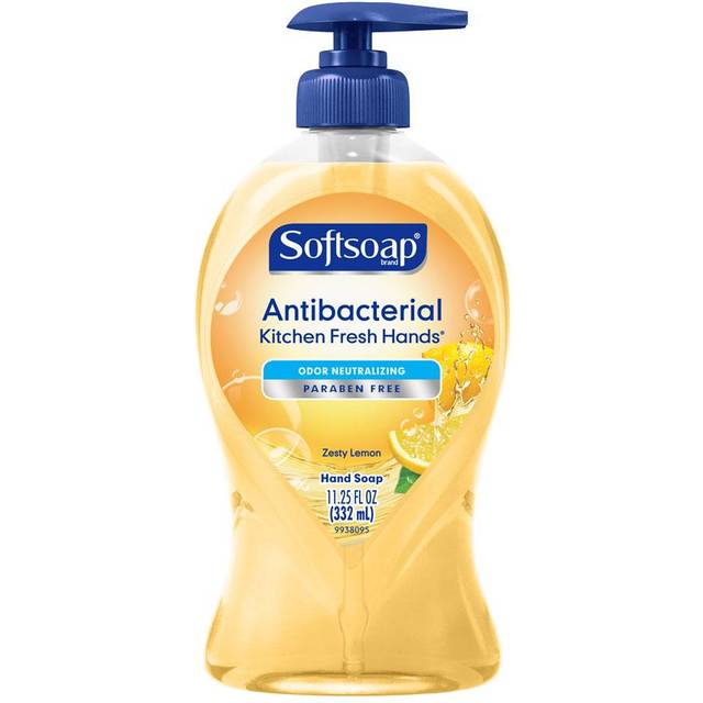 Softsoap Kitchen Fresh Hands Antibacterial Liquid Hand Soap, 11.25 oz Per Bottle (5 Pack)
