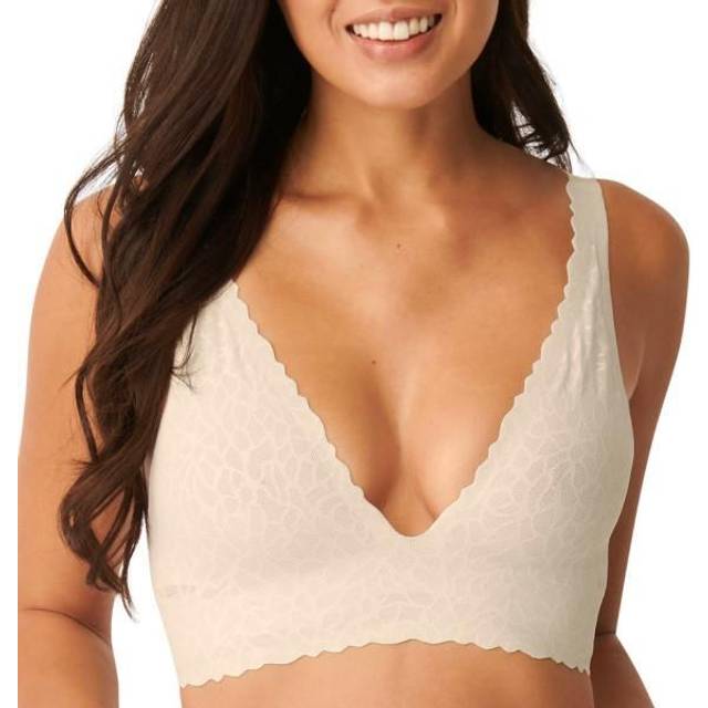 sloggi Dam Zero Feel Lace 2.0 Top Bustier, Angora, XL, Angora, XL