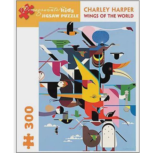 Charley Harper - Wings of the World Puzzle: 300 Pcs