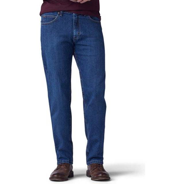 Lee herr Jeans Normal passform raka ben jeansbyxor med raka ben, Patriot, 34W / 29L