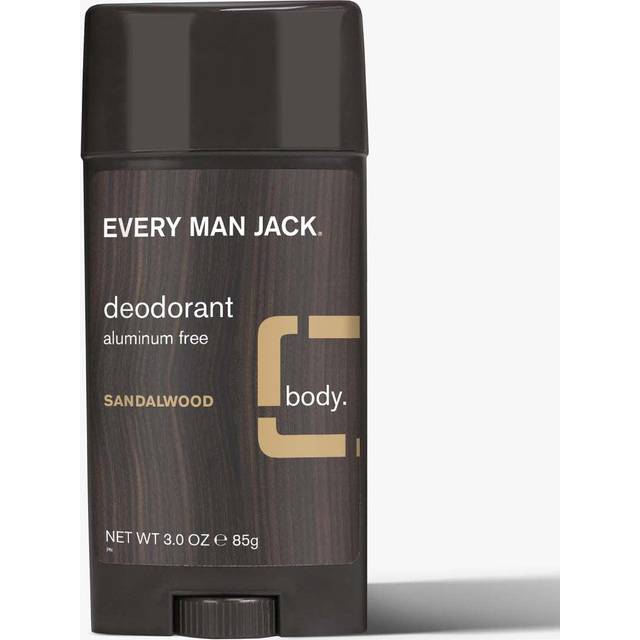 Every Man Jack Deodorant Aluminum Free - Sandalwood 3 oz