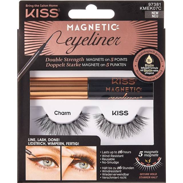 KISS Magnetic Eyeliner Kit KMEK07C 1 pair