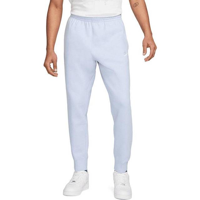 Nike, Byxor, Herr, L, Bomull, Club Jogger Sweatpants Light Marine - blue (L)