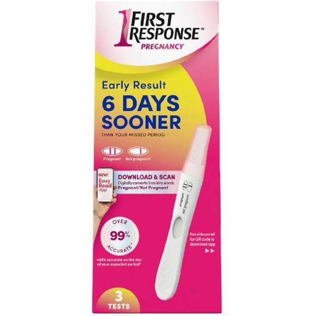 First Response  Early Result Pregnancy Test  3 Tests