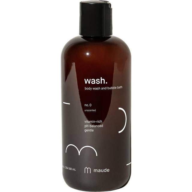 Maude Wash No. 0 ph-Balanced Unscented Body wash & Bubble Bath 354.9ml