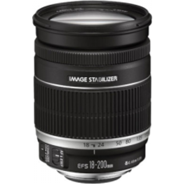 Used Canon EF-S 18-200mm f/3.5-5.6 IS Zoom Lens