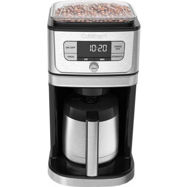 Cuisinart Fully Automatic Burr Grind and Brew Thermal Coffeemaker with Coffee Canister Bundle