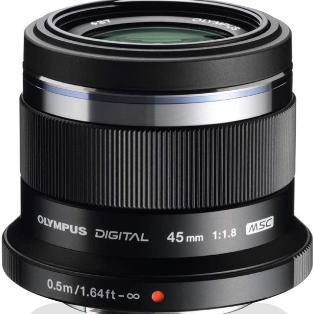 Used Olympus M.Zuiko Digital 45mm f/1.8 Lens Silver